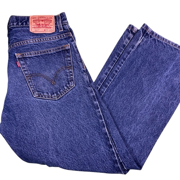 Y2K Levi’s 517 boot cut jeans medium wash 33 x 28